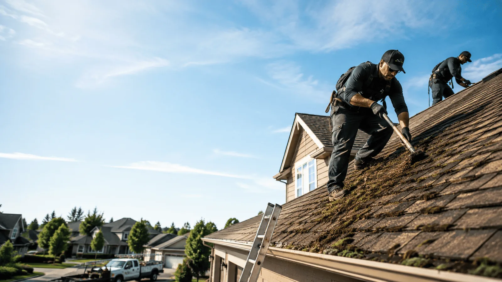 Roof Moss Removal in Gambier, OH near me